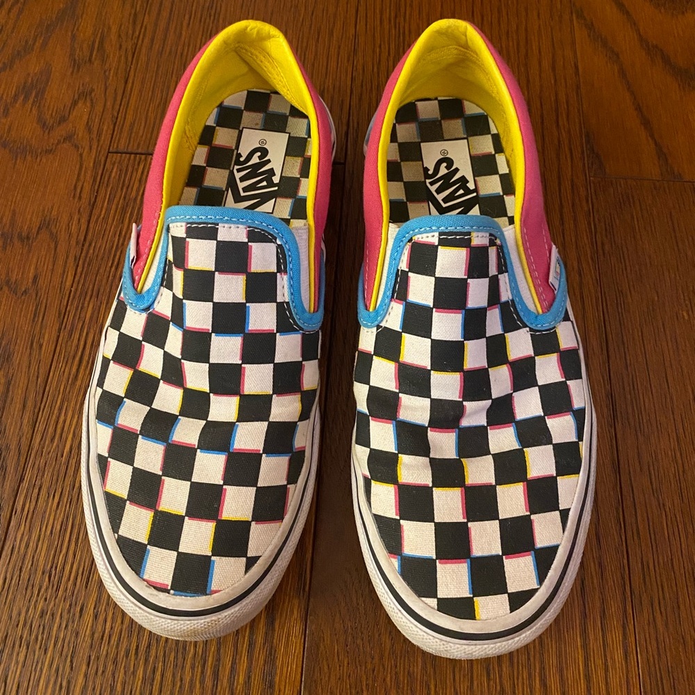 colorful vans